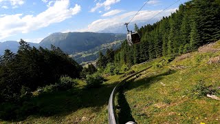 Sommerrodelbahn  in Mieders Stubaital  Alpine Coaster [upl. by Wiebmer]