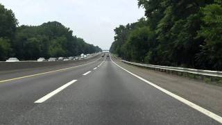 New Jersey Turnpike Exits 3 to 2 southbound [upl. by Nnylassej]