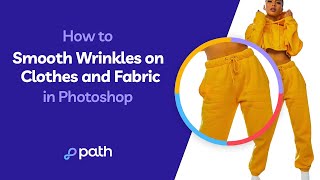 How to Smooth Wrinkles on Clothes and Fabric in Photoshop Tutorial [upl. by Fishman722]