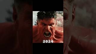 The Evolution of Hulk in MCU ⁠⁠ fypシ゚viral marvel evolution hulk redhulk evolutionofhulk [upl. by Epolenep]