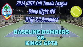 20241029 GNTC Tennis Doubles League  Game Night 8  NTRP 90 Combined [upl. by Lanti]