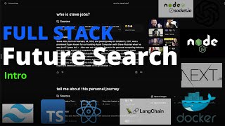 1 Future Search  NextJS  Express  Langchain  Agents  Socket  OpenAI  OLLAMA  Groq  Docker [upl. by Otila]