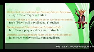 Playmobil Ersatzteile bestellen und Geld sparen [upl. by Nate632]