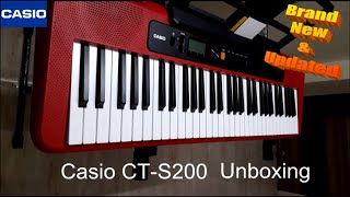 CasioTone CTS200  Unboxing [upl. by Roma]