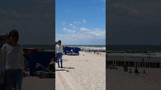 Domburg Netherlands at the Beach TravelwithHugoF domburg beach [upl. by Aerdnac]