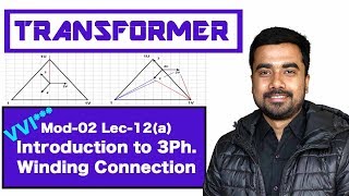 Mod02 Lec12a Introduction to Three Phase Winding Connection  Electrical Machine [upl. by Tinya]