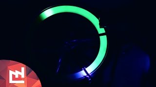 DIY project  Glowing bike with ultraviolet LEDS [upl. by Zavala]