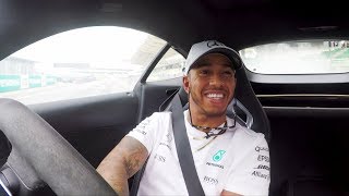 Sideways in Sepang  Hot Laps with Lewis Hamilton [upl. by Neirad]