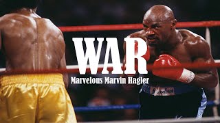 Marvelous Marvin Hagler  quotWARquot  Highlights amp Tribute [upl. by Jemena956]