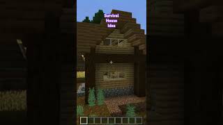 Survival house idea [upl. by Aztiley]