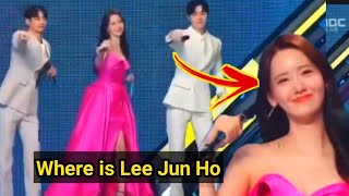 Im Yoona Dancing with Minho at MBC Award 2023  Where is Lee Junho [upl. by Arrac210]