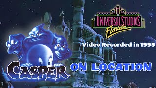 Casper On Location  EXTINCT 1995 Universal Studios Florida Attraction Restored And Enhanced RARE [upl. by Aikar699]