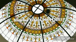 Roofing Polycarbonate Sheets fibre fiberglass dome Amritsar Punjab india [upl. by Mcnelly]