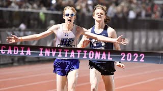 Simeon Birnbaum wins 2022 Arcadia Invitational Mile [upl. by Noreh315]