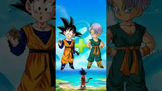 Goten And Trunks Fusion dbs dbz [upl. by Analra]