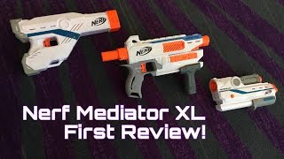 First Review Nerf Modulus Mediator XL Best Modulus Gun Ever [upl. by Lula]