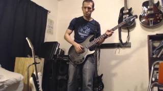 Massive Attack  Dissolved Girl Bass Cover [upl. by Latreece274]