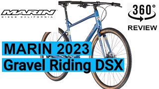 Marin DSX 2023  GRAVEL RIDING [upl. by Nhojleahcim]