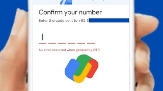 IPhone GPay otp not received how to fix Google Pay an error occurred when generating otp [upl. by Eisor]