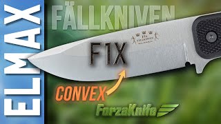 Fällkniven F1X Elmax  Small outdoor knife for bushcraft and survival [upl. by Maible]