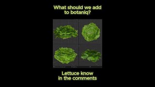 Lettuce know what to add to botaniq [upl. by Talie]