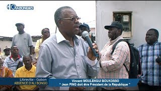 GABON  ABSENCE DALI BONGO  Vincent M BOUKOSSO quot PING doit être Président de la République quot [upl. by Biondo]