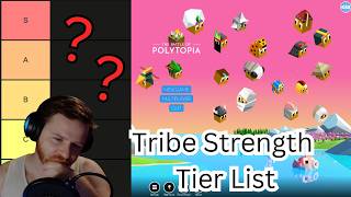 TRIBE STRENGTH RANKING On Normal Size Drylands Map  Battle of Polytopia [upl. by Asillam]