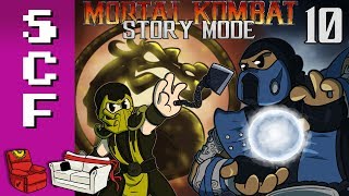 Mortal Kombat Story Mode Part 10  quotAttack of the Goopsterquot  Super Couch Fighters Arcade Mode [upl. by Felicity512]