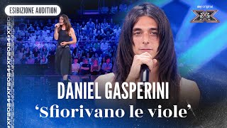 Daniel Gasperini  Sfiorivano le viole  Esibizione Audition  X Factor 2024 [upl. by Nimzzaj]