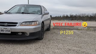 Code P1259 VTEC Fault Code part 2 [upl. by Dweck690]