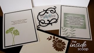 The Inside Scoop Decorating the inside of your cards [upl. by Ylatan276]