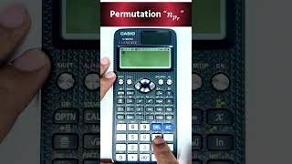 How to Calculate Permutations on a Casio Calculator [upl. by Barthol]