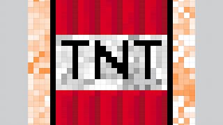 Minecraft TNT pixel art in procreate [upl. by Marinna]