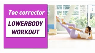 발가락amp코어amp하체운동을 한번에 Toe corrector workout [upl. by Taryne802]