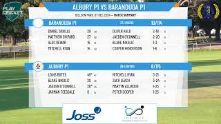 Albury P1 v Baranduda P1 [upl. by Leuams175]