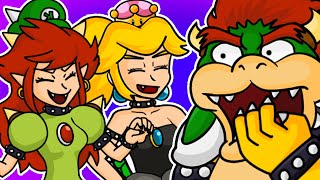 BOWSER MEETS FEMALE BOWSERS [upl. by Nimsay]