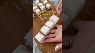 Brochette de tofu vegan [upl. by Dlonra]