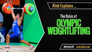 The Rules of Olympic Weightlifting  EXPLAINED [upl. by Tloh]