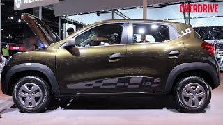 2016 Auto Expo Renault Kwid 10 EasyR [upl. by Eesdnil]