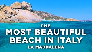 The Search for the BEST Beach in Italy Part 01 La Maddalena Sardegna with tommytravelz [upl. by Anyrb]