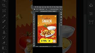 How to make mockup design in Photoshop shorts [upl. by Anazus171]