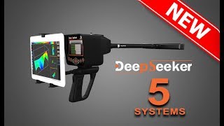 best metal detector for gold and treasure detection  Deep seeker device 5 systems [upl. by Hagi159]