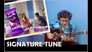 Cadbury Dairy Milk Silk song on Guitar by Kapil Srivastava Tabs Lesson Kiss Miss me Tutorial [upl. by Anitnamaid497]