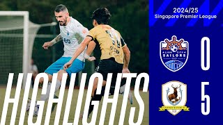 HIGHLIGHTS Lion City Sailors vs BG Tampines Rovers  A Night to Forget [upl. by Lytsirk888]