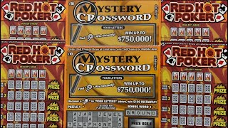 Mystery Crossword Red Hot Poker CA Scratchers [upl. by Haig240]