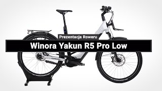 Rower Elektryczny Trekkingowy Winora Yakun R5 Pro Low  Prezentacja roweru [upl. by Boulanger]