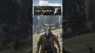 ALL LEGENDARY MASKS Location rdr2 gaming funny shorts [upl. by Mecke]