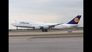 Lufthansa 7478 take off DTW [upl. by Safier503]