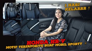 Honda Hrv Motif Terfavorite Buat Mobil Sporty ⁉️ classic 1 interior [upl. by Atirahs]