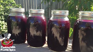 Making amp Canning Homemade Welchs Grape Juice [upl. by Hull]